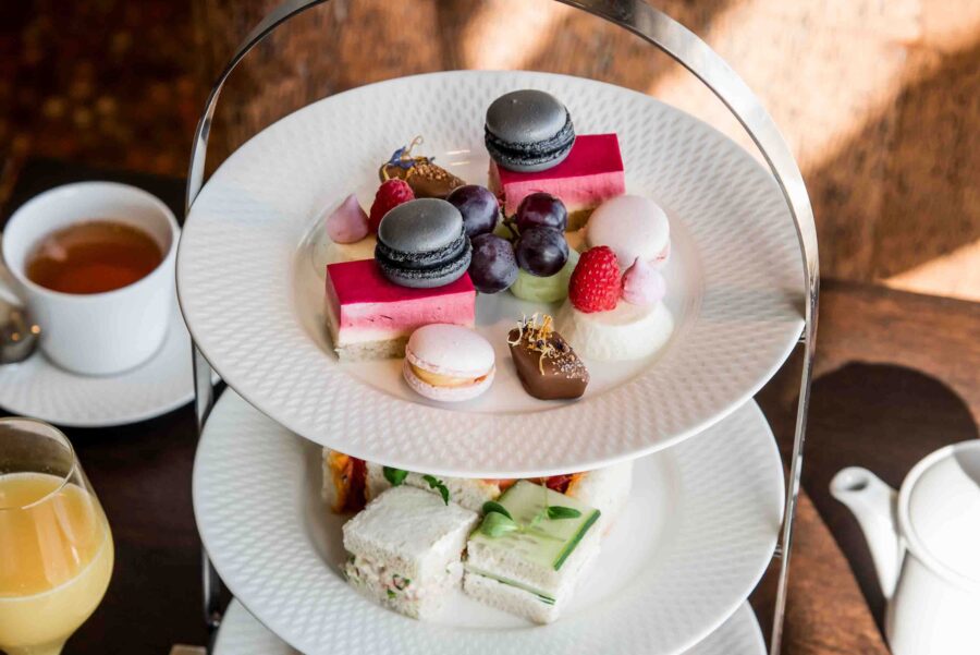 afternoon tea i restaurangen