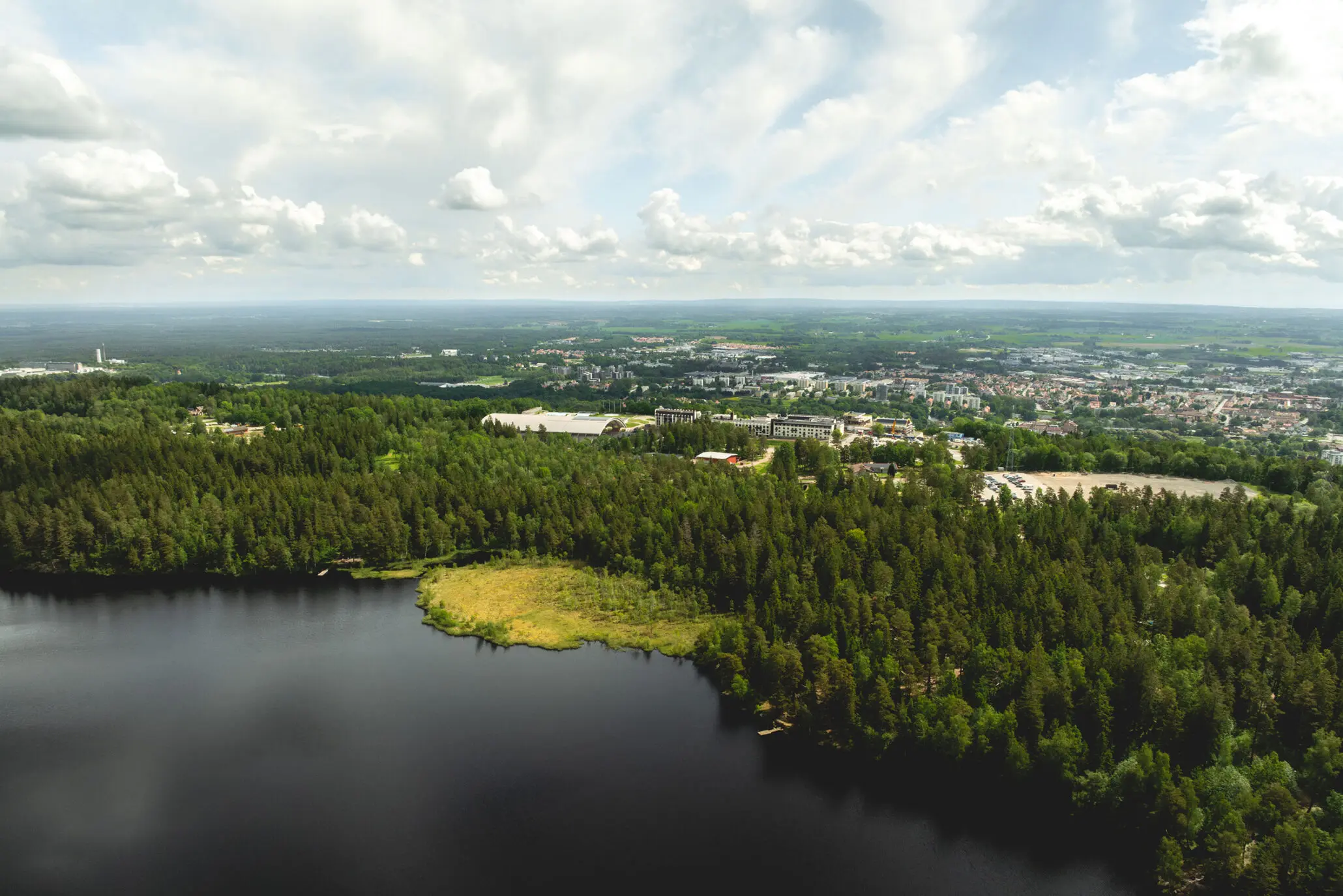 drönarfoto billingen skövde