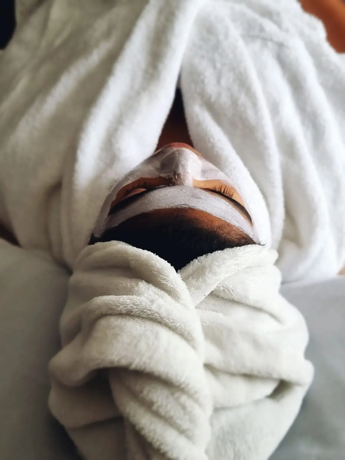 ansiktsmask behandling