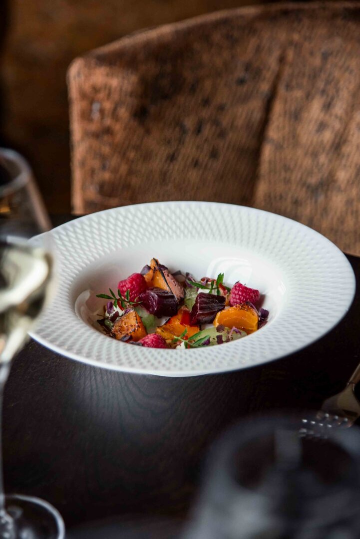 Dinner at Sandbergs restaurant