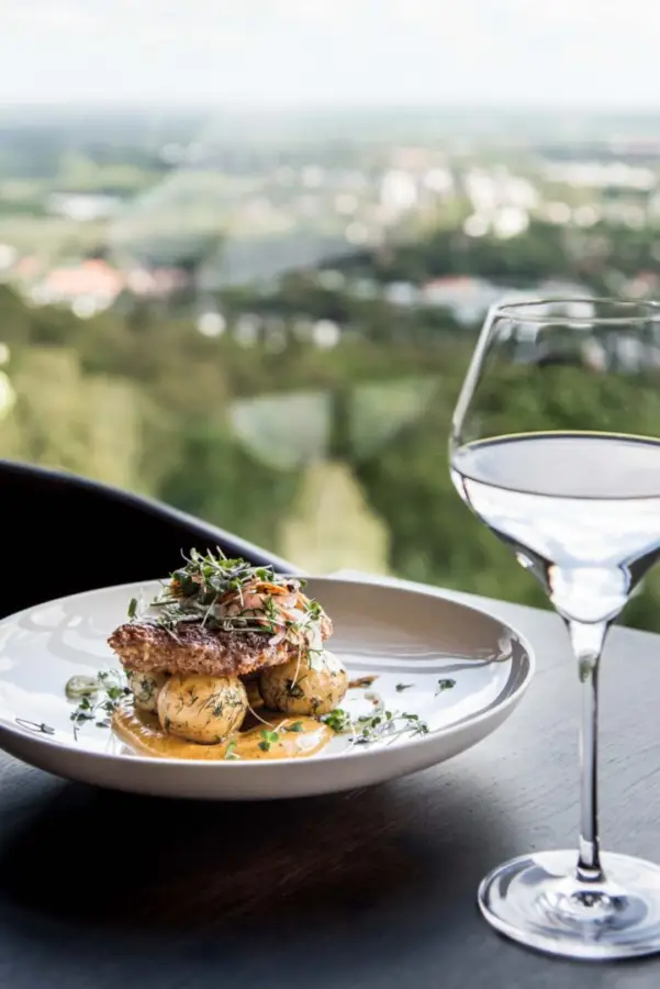 lunch i restaurang sandbergs