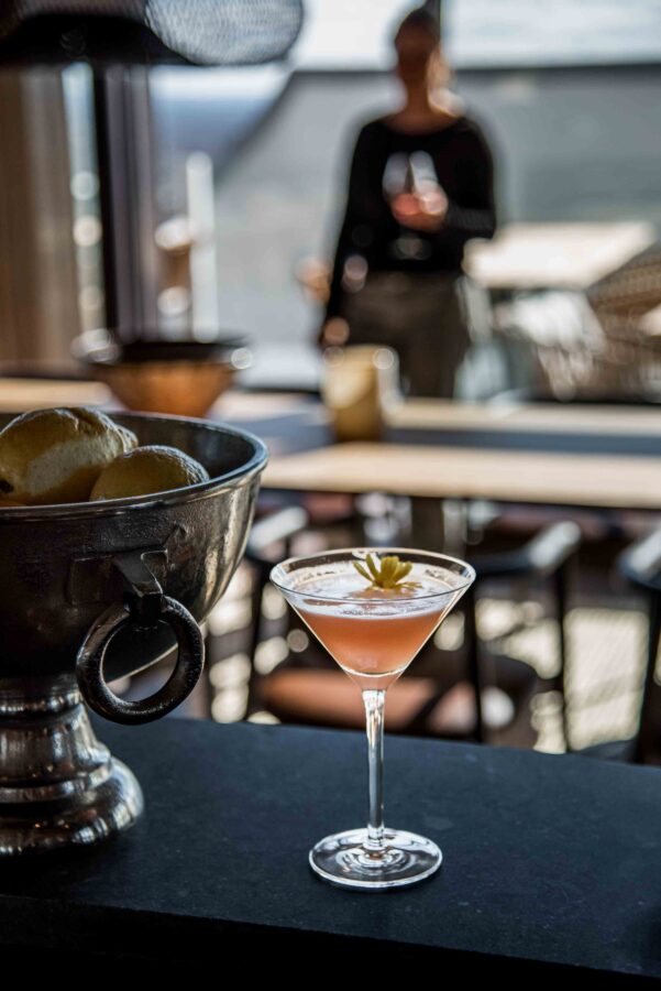 drink på restaurang urtid