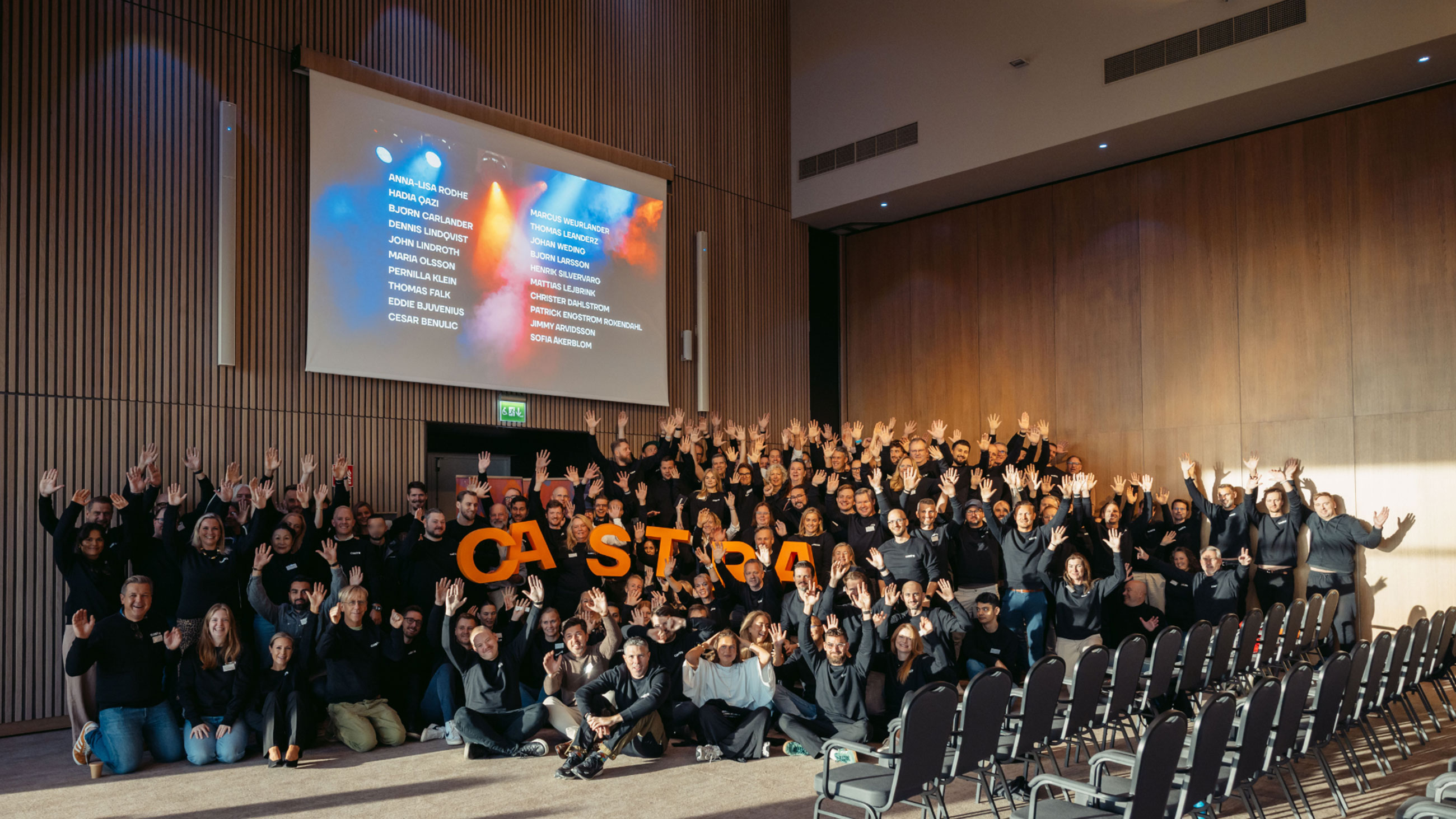 castra gruppbild i Bergasalen