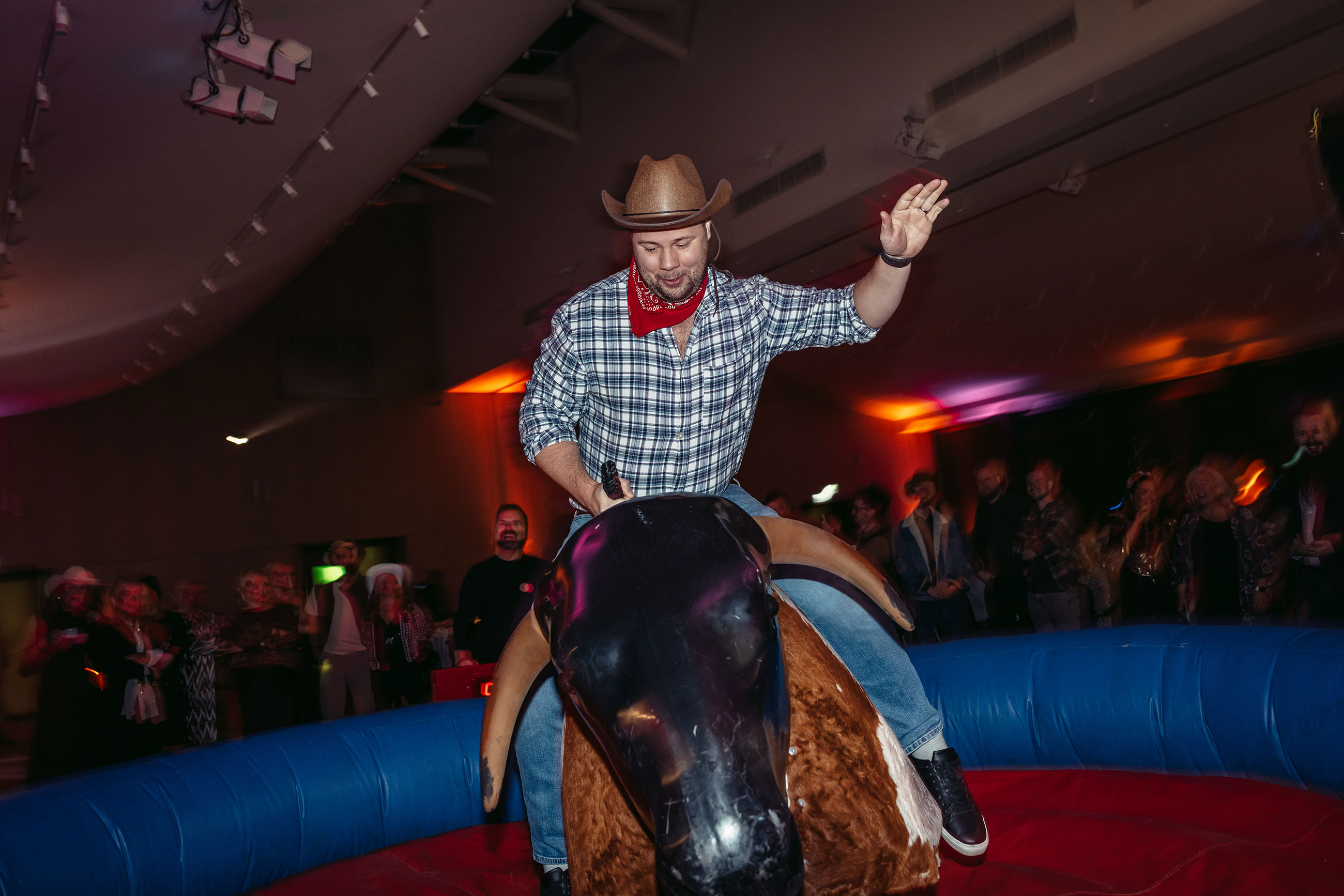 event rodeo i Bergasalen
